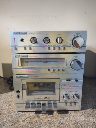 Vintage mini component system. Japan 1