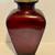 Red & Gold Vase Made in Spain 1 thumbnail