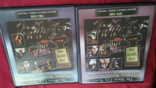 COUNTRY MUSIC AWARDS SPECIAL COLLECTOR'S EDITION VOLUME 1 AND 2 1