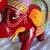 VTG Hand Painted Colorful Wood Carved Elephant Figurine Statue 10 L x 7 H India 18 thumbnail
