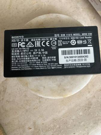 Sony MRW-E90 XQDSD Card Reader 1