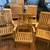 Outdoor Teak Patio Table 59 inches round + ext/ 5 chairs available too 4 thumbnail
