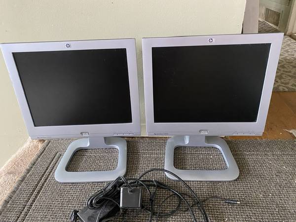 Twin -15" Computer Monitors 1