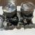 Offenhauser intake 5587 dual quad w two edelbrock carbs olds 307-403 4 thumbnail