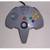 Nintendo 64 N64 Grey Controller, Grey 2 thumbnail