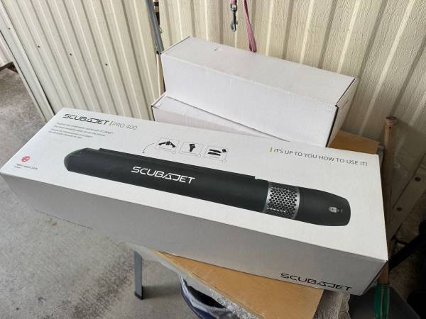 Scubajet pro Brand New with two batteries 1
