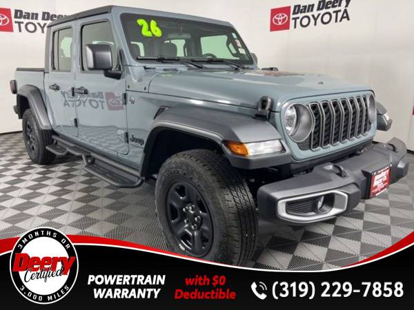 Used 2026 Jeep Gladiator Sport Anvil Clearcoat 1