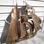 Vintage Copper Junk Ship,    Copper Ship Wall Hanging 2 thumbnail