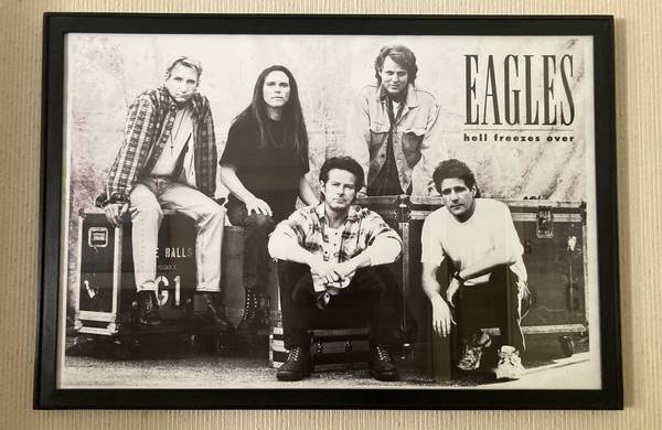 Eagles Framed 2ft x 3ft Poster 1