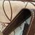 Leaf Print Tote Bag or Handbag, Brown & Cream Lightweight Tote Bag 19 thumbnail