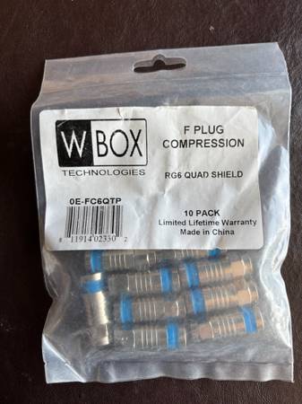 RG6 QUAD SHIELD F COMPRESSION 1