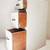 SOLD - Vintage 60s White Wooden Kitchen/File Cabinet Three Drawers 6 thumbnail