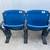 VTG Original Detroit Tigers Stadium Blue Chair Seat Authentic Letter 1 thumbnail