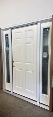 New MMI Front door 64” with side lights 1