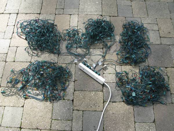 Lights Large Lot Colored Christmas Lights - $10 (Waukesha)63470634548099122