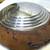 1930's FORD V8 dog dish hub cap 17 thumbnail
