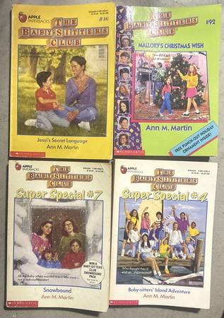Lot 4 The Babysitters Club Books 1