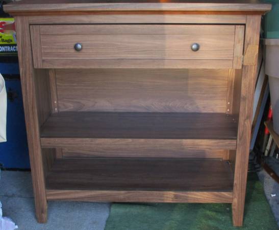 Bookcase with drawer. 1