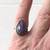 VTG Gilo And Grace Nakai Navajo Purple Jadeite Sterling Silver Ring 6 3 thumbnail