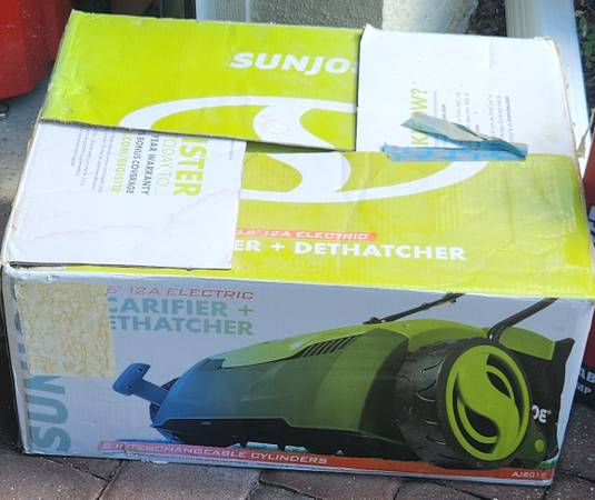 Sun Joe Dethacher/Scarifier--Electric 1