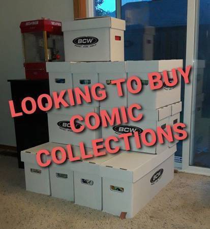 BUYING COMICS!--Collector Buying Your Comic Book Collection-WANTED 1