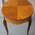 French Provincial Style Small Teak and Mahogany Wood Coffee Table 7 thumbnail