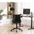 BRAND NEW..Black Home Office Desk Chair Armless Comfy Small Ergonomic Rolling Va 5 thumbnail