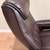 NEW Brown Leather Benchmaster ®️Recliner & Ottoman 6 thumbnail