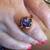 Yellow Gold Ring with Natural Amethyst Stones (Size 6) 5 thumbnail