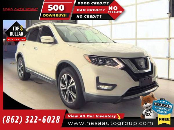 2017 Nissan Rogue AWD SV - $6,995 (The price in this ad is the down payment)63441314881923123