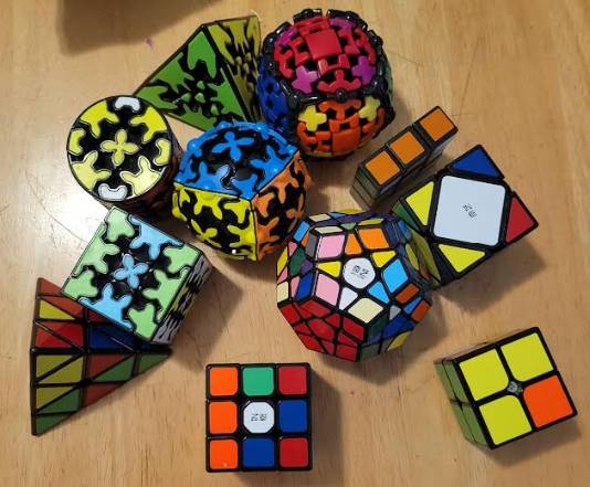 Assorted Rubix Cubes 1