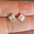 Brand New 14K Yellow Gold with Natural Diamonds Studs 1 thumbnail