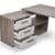 Office Desk w. Reversible Storage Return 7 thumbnail