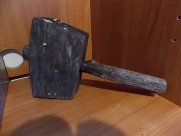 Antique Primitive Hammer or Mallet 1