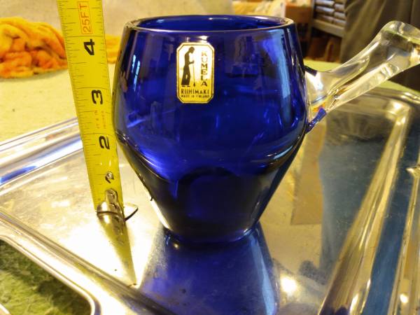 Horn-Stein Blown-Glass Art  VTG 1