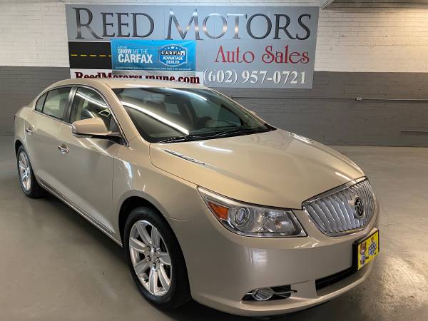 2010 BUICK LACROSSE CXL - 56,000 ONE OWNER MILES - GOLD 1