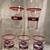 Vintage Throwback New York Giants NFL Coca Cola Glass 6" Set of 5 3 thumbnail