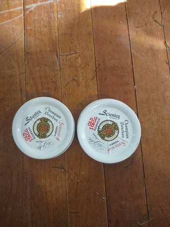 9 Schenley distillery coasters 1