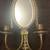 neoclassical baroque mirrored wall sconces(for candles) $50 each 2 thumbnail