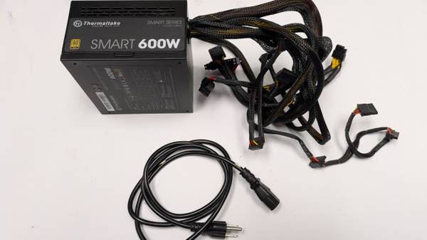 Thermaltake Smart Series 600W 80 PLUS GOLD Power Supply Unit PSU 1