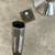 Soda Fountain Counter Stool w/round chrome ring seat-Chrome Column And Bell Colu 8 thumbnail