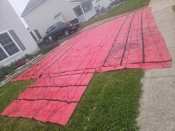 Flat bed tarp 1