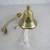 Solid Brass Nautical/Farmhouse Dinner Bell 13" Tall Overall-New 2 thumbnail