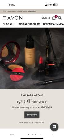 AVON Christmas Brochures Available 1