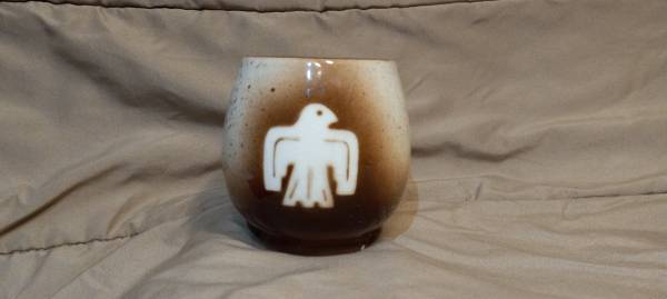 Southwest styled Ceramic Cup / Vase 1