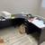 5 Matching Office Desks, 1 Reception Desk, Round Oak Table 7 thumbnail