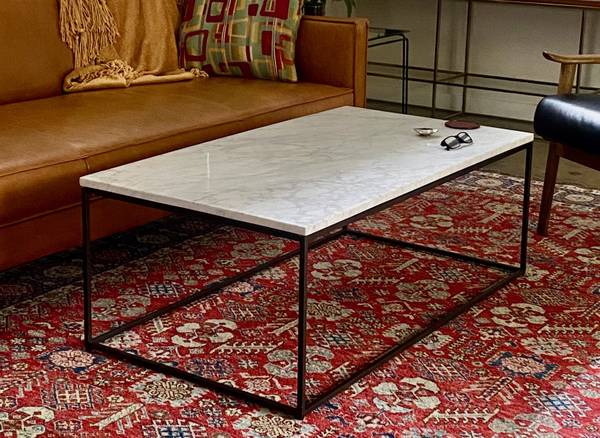 Coffee Table West Elm Streamline 1