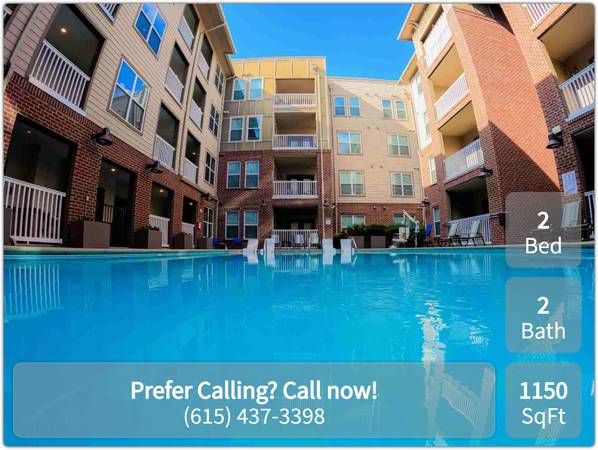 $1,900 / 2 dormitorios - 1150 pies² - ¡2 dormitorios / 2 baños en alquiler! ¡No te decepcionará! (Nashville - Universidad Trevecca Nazarene)63680393627393120