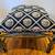 TWO TONED IRON OTTOMAN WITH LION HEAD DECORATION & LION HEAD UPHOLSTER 2 thumbnail