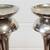 Pair of Black & Silver Candleholders 2 thumbnail